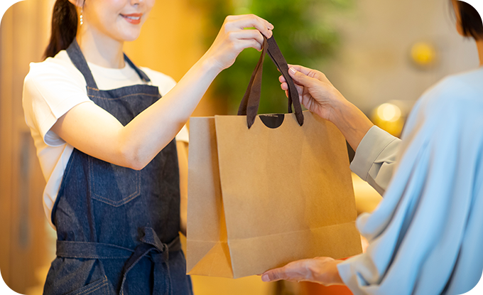 テイクアウトに対応したネットショップ制作